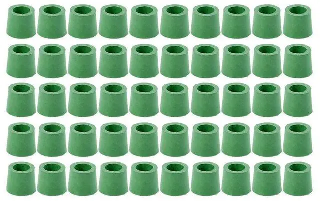 Alt view image 5 of 7 - 50-150pcs A/C 1/4 inch Charging Hose Manifold Repair Rubber Sealing O-ring Green HVAC Nitrile Rubber Gasket Replacement Parts