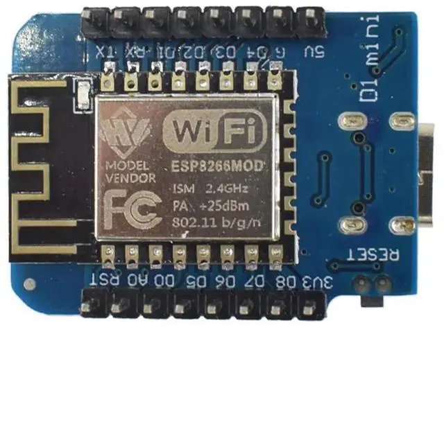 Alt view image 5 of 7 - ESP8266 ESP-12F WLAN Internet Development Board Type-C D1 Mini Development Board NodeMCU Lua Module for