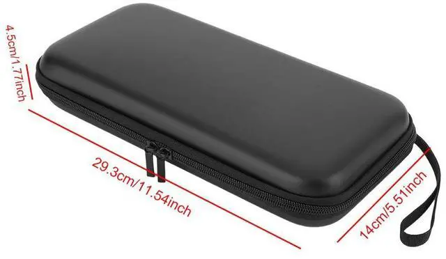 Alt view image 6 of 7 - PU Carrying Case & Screen Protector for Switch 2 Game Conslole Case Anti-scratch Carrying Bag for Switch 2 Handheld Game Console