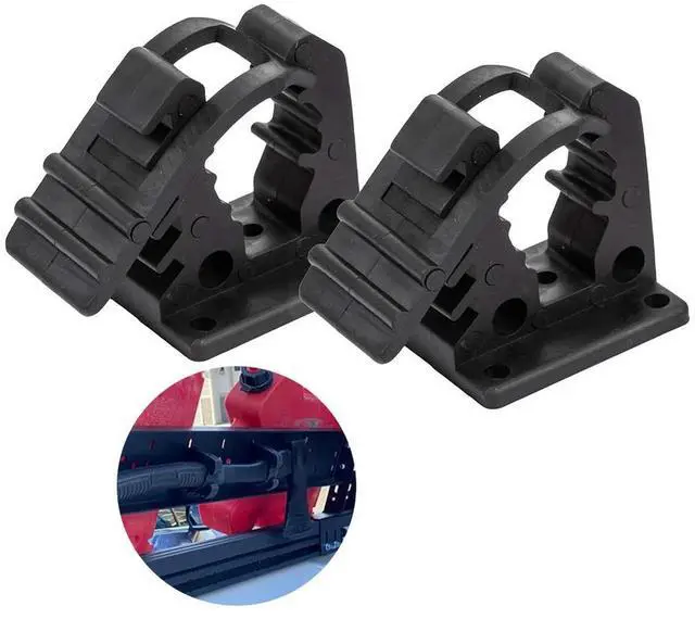 Alt view image 5 of 7 - Shovel Holder Mount for Mounting Tools Equipment Auto Shovel Mount Bar Clamp Shovel Holder Bracket Trailer RV Boat Accessories