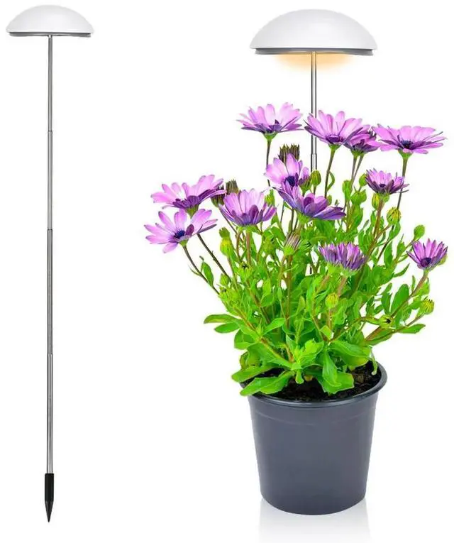 Alt view image 6 of 7 - LED Grow Light with Auto On/Off Timer Grow Lamp Height Adjustable Plant Grow LED Light for Indoor Hydroponic Plants Veg Flower
