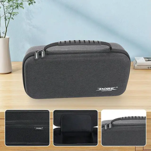 Alt view image 8 of 8 - Carrying Case with 8-Bit Game Cartridge Box Portable Bag Carrying Bag for Switch 2 Game Console & Accessories