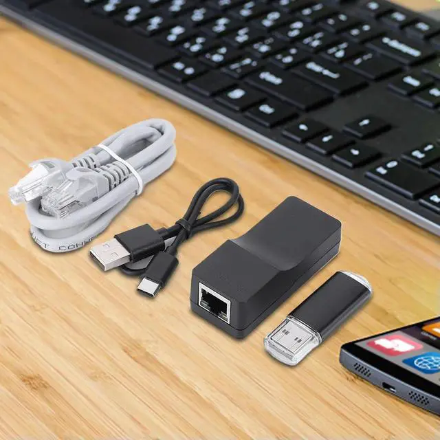 Alt view image 7 of 8 - One-Key JB Tool Mod Kit USB Dongle JB USB Adapter with Ethernet Type-C Cable Kit Game Accessories for PS4 FW 9.0/11.0 System