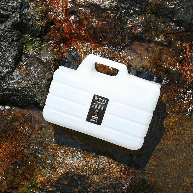 Alt view image 2 of 8 - 11L Drinking Water Bucket with Faucet and Large Capacity Water Dispenser for Vehicle Camping and Outdoor Use