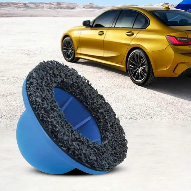 Alt view image 2 of 8 - Professional Wheel Hub Grinder Kit Wheel Hub Brush Wheel Hub Grinder Resurfacing Cleaning Kit for European Cars & Caravans