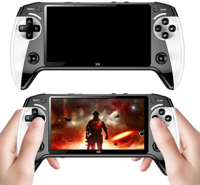 Main image of 5.5 Inch Screen Handheld Game Console 1500mAh Electronic Game Player Type-C Charging Portable Game Player for Kids Adults