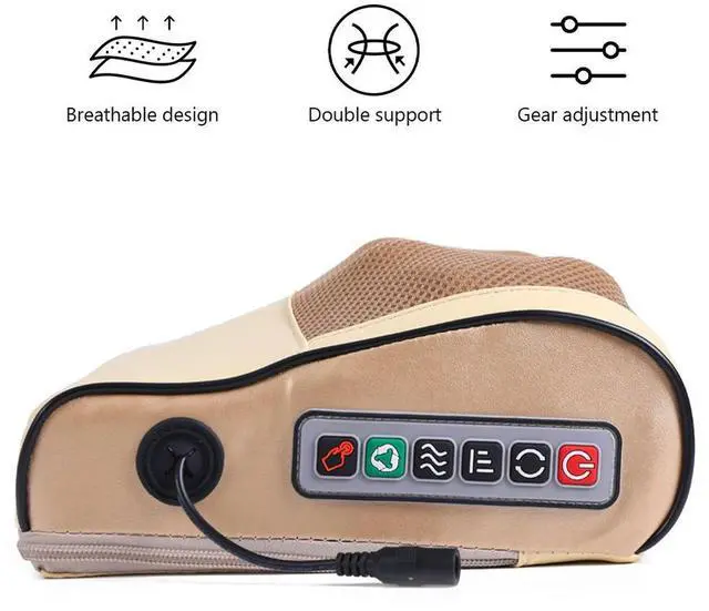 Main image of Electric Neck Massager Pillow Neck Massager Multi-Function Neck Relaxation Pillow Shoulder Massage Device for Home Office Car