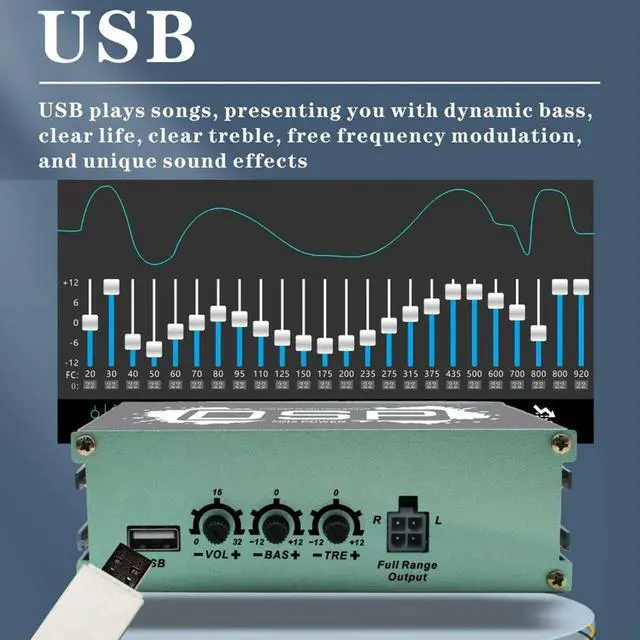 Alt view image 4 of 7 - DSP Car Power Amplifier 6-Channel Output DSP Car Equalizer Navigation Sound Enhancement Effect for Car Audio Enhancement