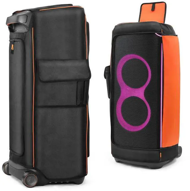 Alt view image 2 of 7 - Dust Cover Protective Case Waterproof Dust Case with Side Pocket Protective Dust Cover for JBL Partybox Speaker