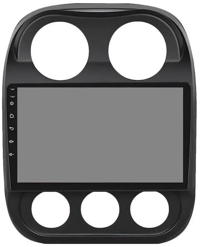 Alt view image 2 of 7 - 10.1 Inch Car Stereo Radio Wireless CarPlay Android Auto Multimedia Player with GPS BT FM Radio for Jeep Patriot Compass