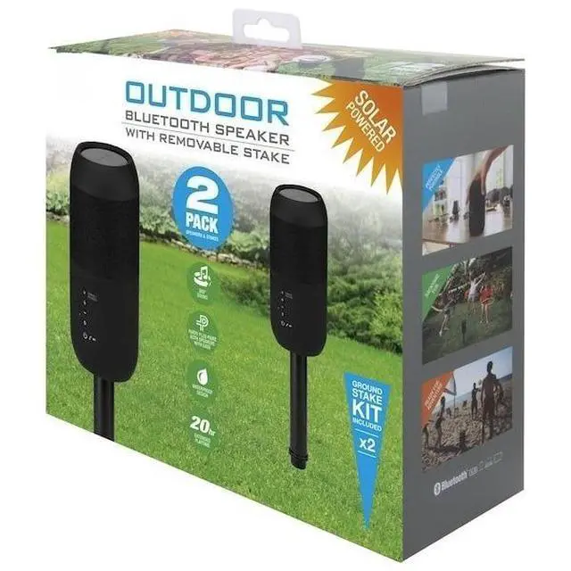 Alt view image 2 of 5 - Wireless Bluetooth Weather Resistant Portable Speaker