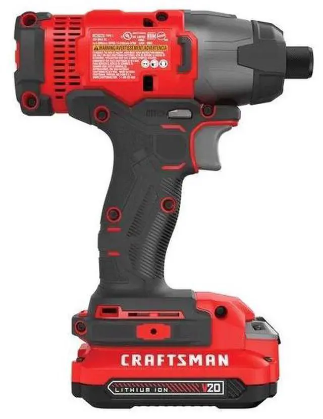 Alt view image 5 of 7 - FOR V20 Cordless 1/4 in Impact Driver Kit