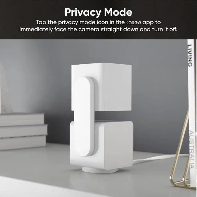 Alt view image 5 of 7 - Bobobigo  Indoor/Outdoor IP65 1080P 360° Pan/Tilt/Zoom WiFi Smart Home Security Camera, Motion Tracking for Baby/Pet, Color Night Vision, Works with Alexa&Google Assistant, Free Expert Setup,2 Pack