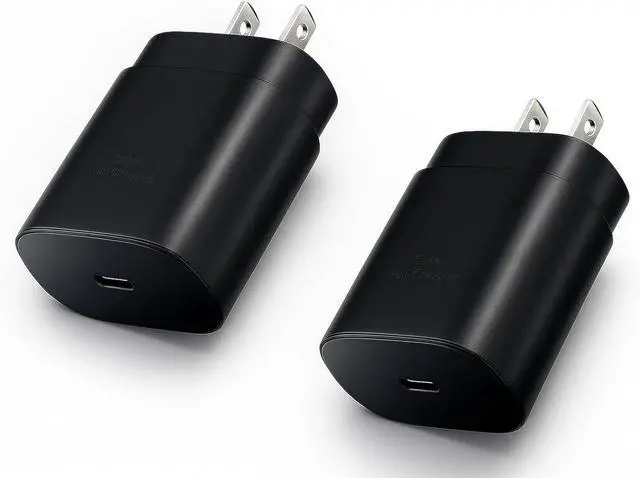 Main image of USB C Charger Block 25W USBC Super Fast Charging Adapter for  Galaxy S25 S24 Ultra S23 S22 S21 S20 Note20 / iPhone 17 16 15 14 13 Pro Max Type C Wall Charger Plug 2 Pack