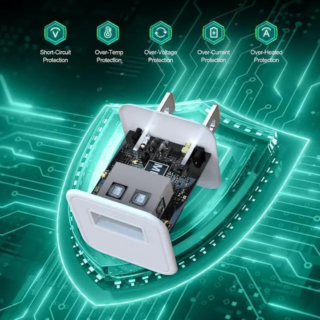 Alt view image 2 of 7 - iPhone Charger Cable 3Pack (MFi Certified) Data Sync Charging Cords with 3Pack USB Wall Charger Travel Plug Adapter Compatible with iPhone 14Pro/13 Pro/12/12 Pro Max/11 Pro Max/XS Max/XS/XR/X/8