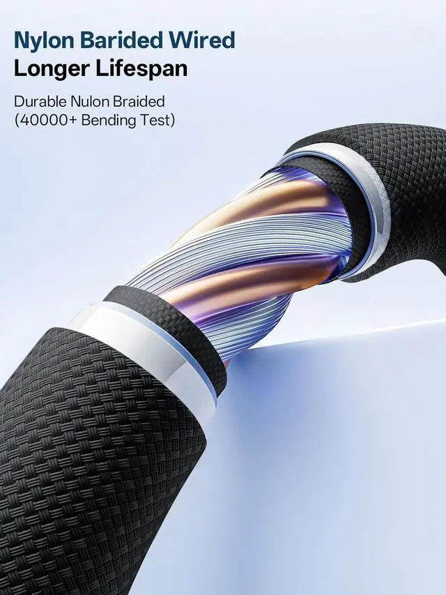 Alt view image 4 of 7 - Travel Essentials 4 in 2 Multi Charging Cable for  Watch Charger/iPhone Charger USB C Cable Cord for iPhone 17-11/iWatch Ultra/10-2/Galaxy S25-S20 Android Phones MP3-MultiColor 4FT