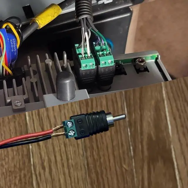 Alt view image 5 of 7 - RCA Speaker Wire Connector Speaker Wire to RCA Adapter Phono RCA Male Plug Solderless Converter Audio/Video Speaker Wire Connectors Solderless Adapter - 12 Pack(Package Includes Screwdriver)