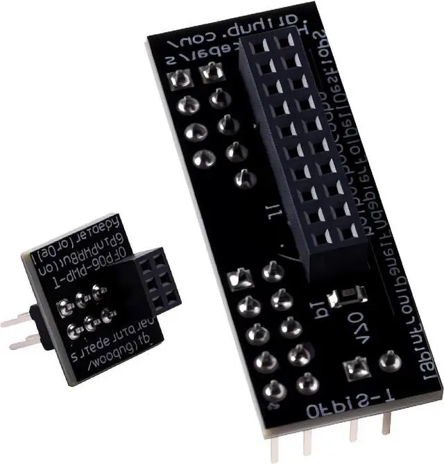 Main image of Front Panel Header Adapter Compatible with  Optiplex 7010 9010 7020 9020 Precision T1650 T1700 Motherboards DT and MT Mid Tower Desktops Audio Video Connectors Adapters Accessories