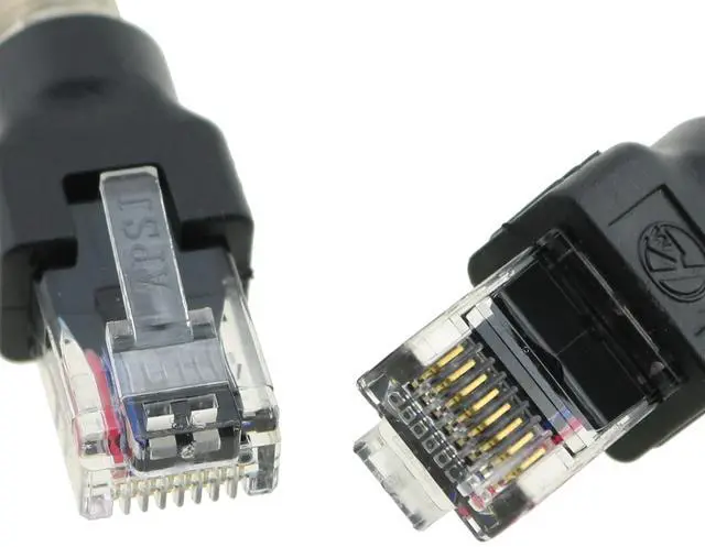 Alt view image 3 of 5 - 2PCS Coaxial Connector RF to RJ45 Converter Adapter F Female to RJ45 Male Coaxial Barrel Coupler Suitable for Surveillance and Video Cable and Cable TV Cable