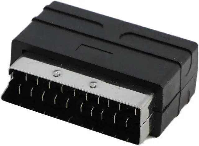 Alt view image 4 of 6 - 3Pcs SCART to 3RCA Adapter - 20Pin AV Converter with Stereo/Mono Audio Output for PS4/WII/TV/DVD/Set-Top Box (2 Audio & 1 Video Ports)