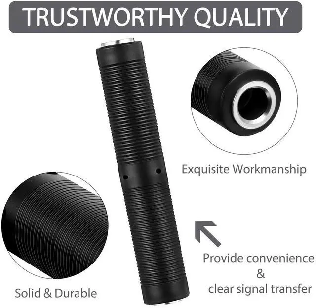 Alt view image 2 of 7 - 1/4 Inch Female to Female Coupler 6.35 mm TRS/TS Audio Connector TRS Stereo and Mono Jack Adapter Joiner Headphones Cable Extension Connector for Amplifier Speaker Guitar Sound (6 Pack)