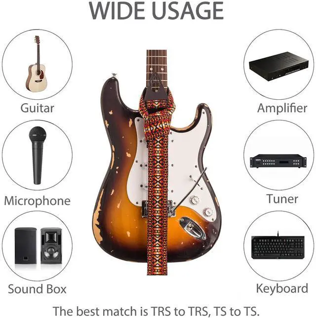 Alt view image 3 of 7 - 1/4 Inch Female to Female Coupler 6.35 mm TRS/TS Audio Connector TRS Stereo and Mono Jack Adapter Joiner Headphones Cable Extension Connector for Amplifier Speaker Guitar Sound (6 Pack)