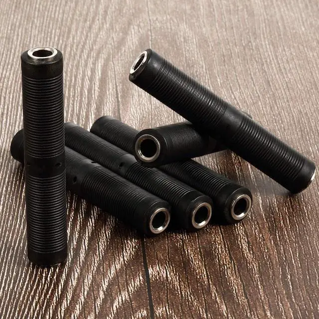 Alt view image 4 of 7 - 1/4 Inch Female to Female Coupler 6.35 mm TRS/TS Audio Connector TRS Stereo and Mono Jack Adapter Joiner Headphones Cable Extension Connector for Amplifier Speaker Guitar Sound (6 Pack)