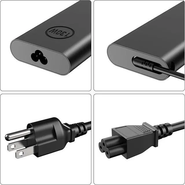 Alt view image 5 of 7 - 130W USB Type C Laptop Charger Compatible with  XPS 17 9700 9710 9720 9730 AC Adapter Computer Power Cord