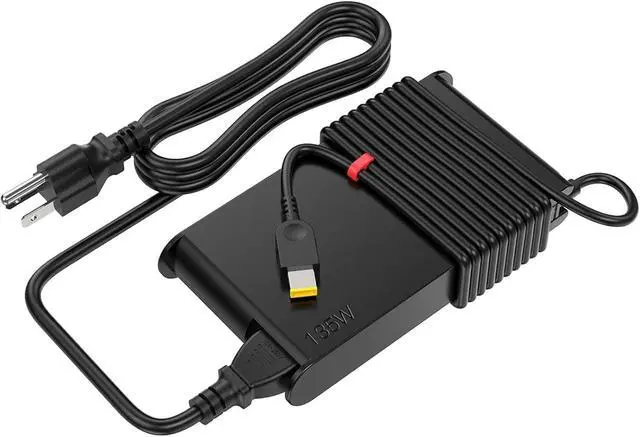 Alt view image 3 of 7 - 135W AC Charger Compatible with  ThinkPad X1 Extreme Gen 1 2 3 4 5 W540 W541 T440 T440S T440P T470P T540p T15p Ideapad Yoga Y50-70 Y50-80 Y50p Y50p-70 Y50c Laptop Power Supply Adapter