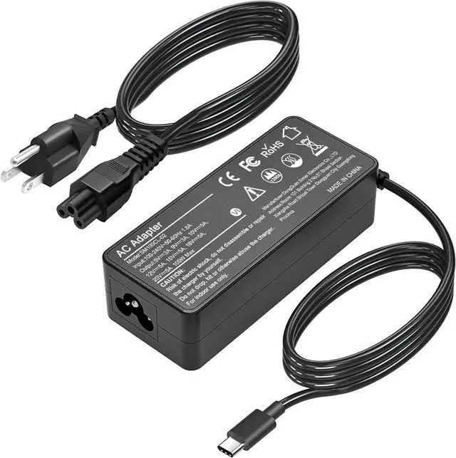 Main image of 100W Universal USB-C Power Adapter Fast Charger Compatible with Mac Book Pro/Air 16 15 14 13 Inch Mac Book Air 13 Inch 2021 2020 2019 2018 iPad Pro HP