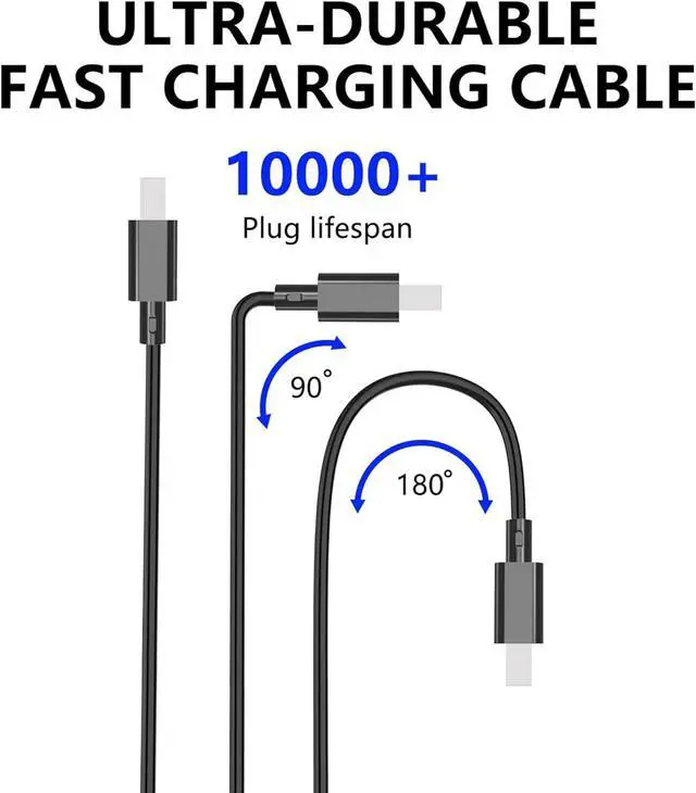 Alt view image 2 of 3 - 240W Charger Compatible with  TUF Gaming A18 A16 A14 ROG Zephyrus G14 G16 2025 2024 Series FA808 FA401 FA608 GU605 GA605 GA403 ProArt P16 PX13 Gaming Laptop