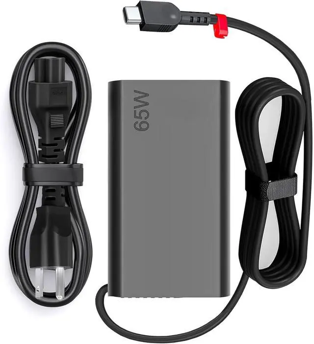 Main image of New Slim 65W USB C Laptop Charger Compatible with  Laptop and Thinkpad/Yoga/Chromebook USB Type C Power Adapter