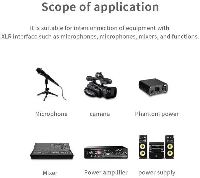 Alt view image 4 of 7 - 3.5mm to XLR Cable 3.3FT XLR to 3.5mm Unbalanced 1/8 inch Mini Jack Stereo to XLR Male Cord Adapter Mono Audio Cord for Cell Phone Laptop Speaker Mixer