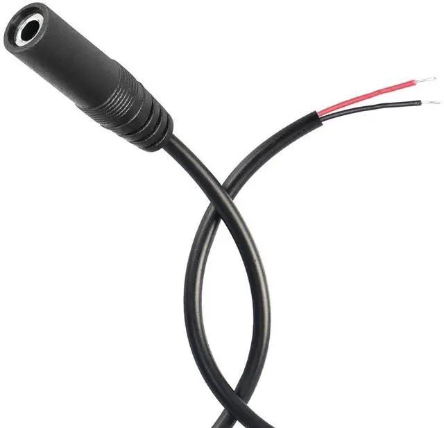 Alt view image 2 of 7 - Replacement 3.5mm Female Jack to Bare Wire Open End 1/8 TS 2 Pole Stereo Audio Cable for Audio Equipment Installed or Earphone Microphone Cable Repair 1M(4 Pack)