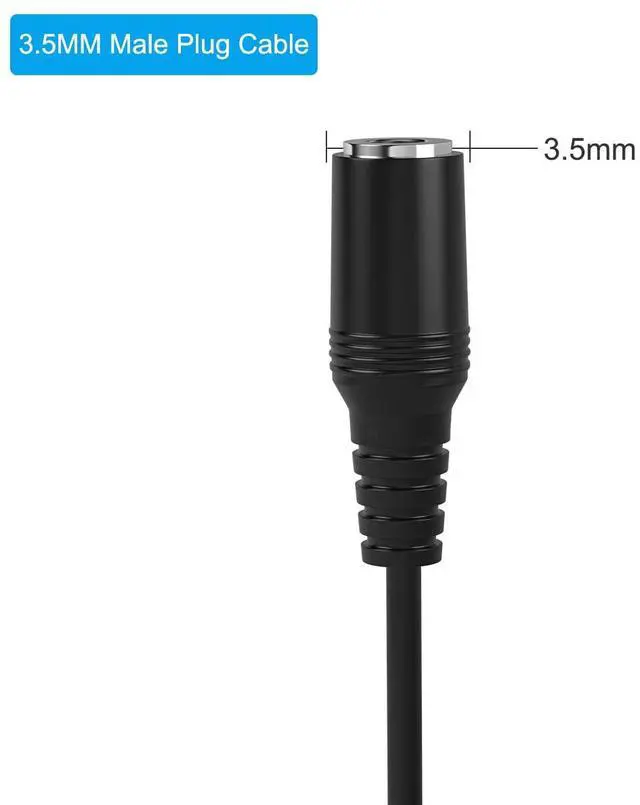 Alt view image 3 of 4 - Replacement 3.5mm Female Jack to Bare Wire Open End TRS 3 Pole Stereo 1/8 3.5mm Jack Plug Connector 3.5mm Female Headphone Jack Aux Audio Cable for Headset Earphone Microphone Cable Repair 1FT