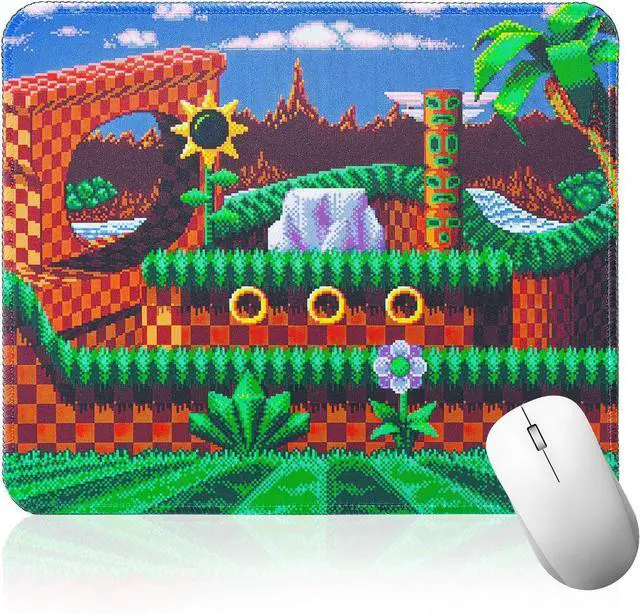 Main image of Grassland Gaming Mouse Pad Classic Collection Mouse Pad with Non-Slip Rubber Base Stitched Edge Mouse Pads for Desk Computers Laptop Office 7.9×9.5 in