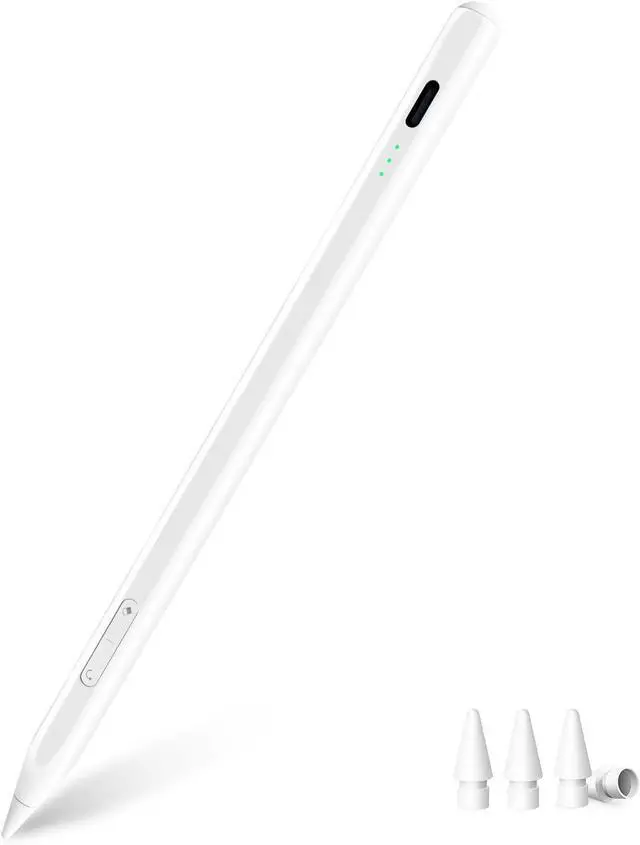 Main image of Stylus Pen for iPad 11th & 10th Gen - 2X Faster Charging Tilt & Palm Rejection Works with iPad Pro 12.9/11/M4 Air 5/M2 Mini 6 iPad 6th-11th Gen (2018-2025)