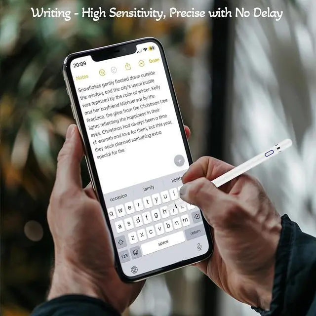 Alt view image 7 of 7 - Stylus Pen for iPhone 12-16 Series:  Pencil for iPhone 16/15/14/13/12 - Fine Point Stylus with Palm Rejection - Drawing & Note Taking Digital Pen Tool for Learning/Works