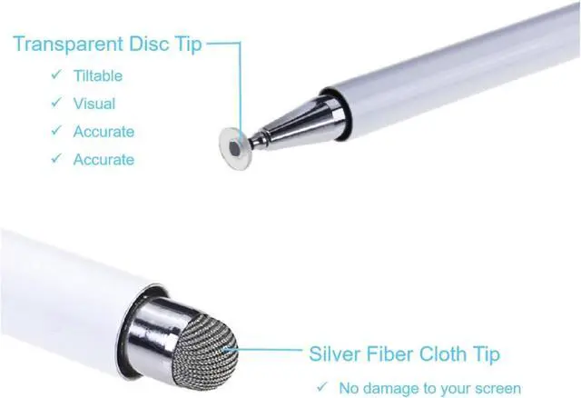 Alt view image 4 of 7 - Stylus Pen for  Galaxy Tab Tab A9+ / A8 / A7 / A7 Lite High Sensitivity & Precision Capacitive Styli Pencil for  iPad/iPad Pro/Fire HD//Surface/All Touch Devices (Black)