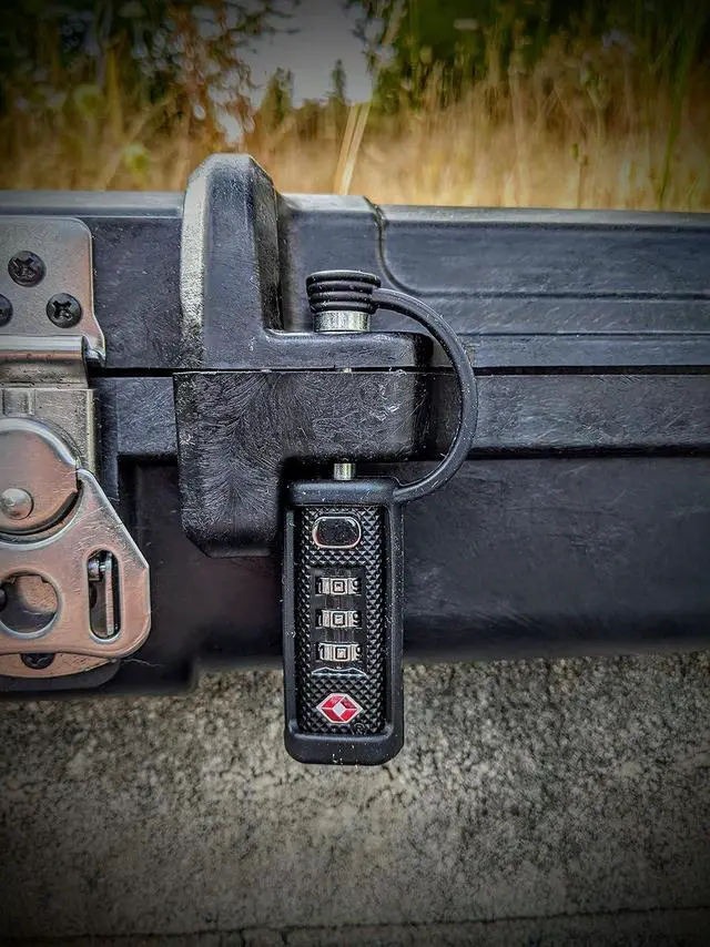 Alt view image 7 of 7 - Cedar Mill TSA Approved Gun Case Lock  Durable Cut-Resistant Security TSA Locks for Gun Case Pistol Case Revolver Gun Case or Firearms  Child-Safe Trigger Locks for Rifles and Shotguns