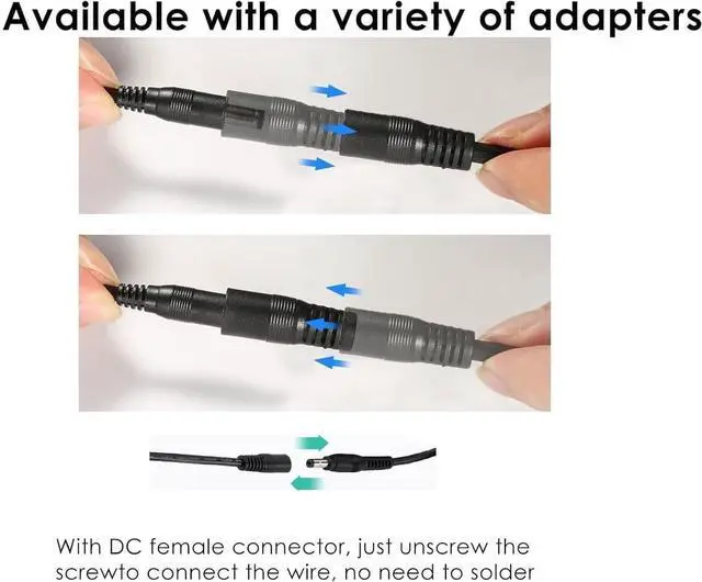 Alt view image 7 of 7 - Power Supply Adapter 4-Pin 48V 37500mA Compatible with Swann NVR16-8580 16 Ch 4k Network Video Recorder Ultra HD CCTV Security System NVR16-8580RN NVR-168580 FJ-SW2028A48003750 FJ-SW2028A48003850