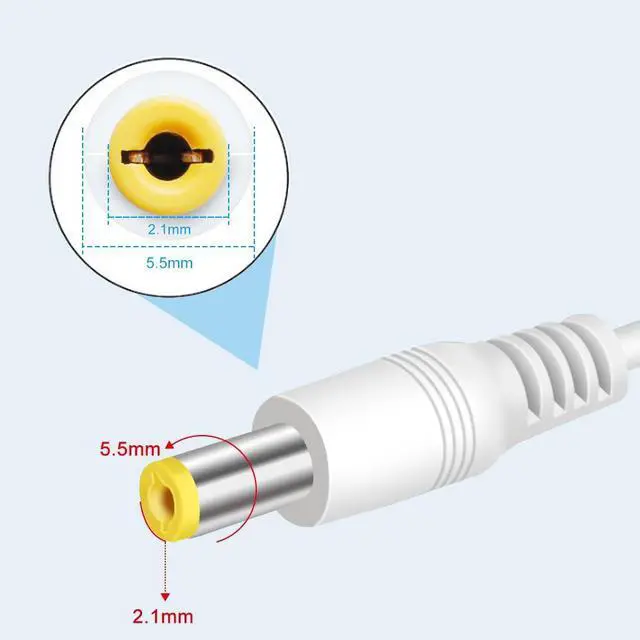 Alt view image 4 of 7 - 12V Power Supply 12 Volt 1A 12W DC Power Supply White LED Power Adapter AC 110V to 12V Wall Mounted Transformer Plug for LED Strip Lights with 5.5/2.1 DC Female Connector 3 Pack