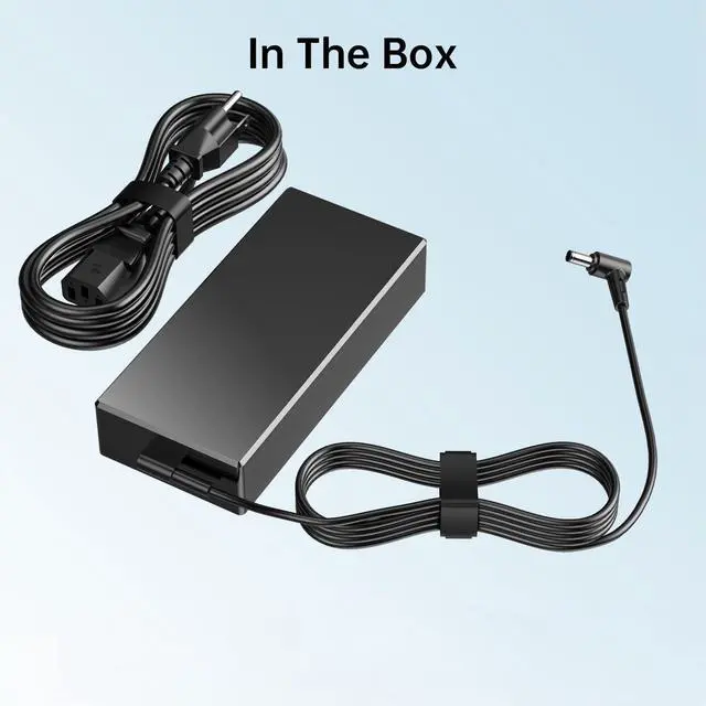 Alt view image 5 of 5 - 20V 9A 180W Charger Fit for  Rog Zephyrus G14 GA401 G15 GA502 Tuf F15 F17 FX505D FX505G AC Adapter ADP-180TB H Power Supply