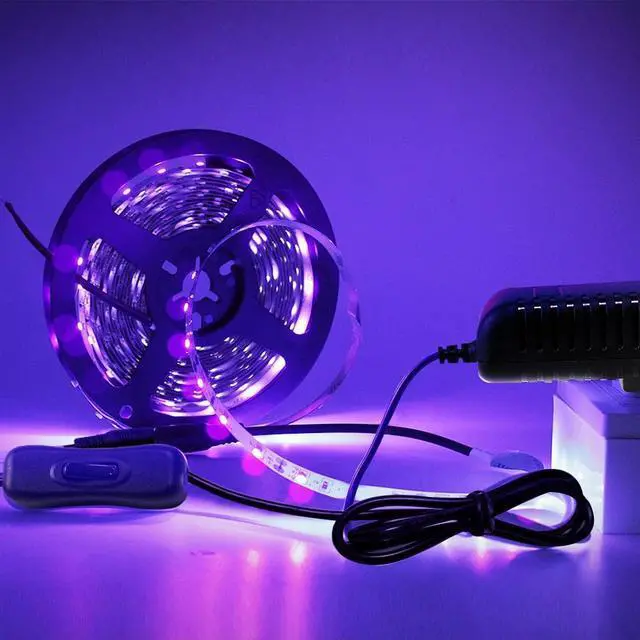 Alt view image 7 of 7 - 12V Power Supply 12 Volt 2A 24W DC Power Supply with On Off Switch Black Switching LED Power Adapter AC 110V to 12V Wall Wart Transformer Plug for LED Strip Lights with 5.5/2.1 DC Female Connector