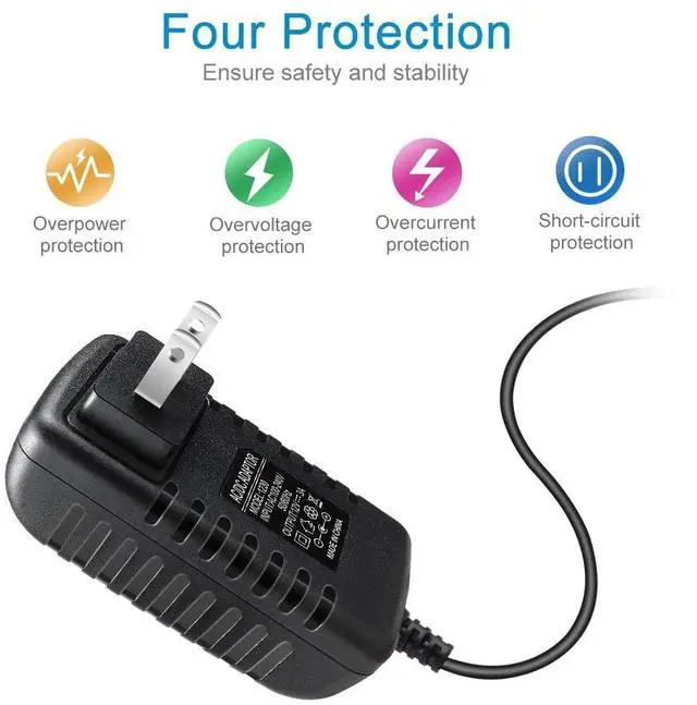 Alt view image 3 of 7 - 12V Power Supply 12 Volt 3A 36W DC Power Supply Black LED Power Adapter AC 110V to 12V Wall Mounted Transformer Plug for LED Strip Lights with 5.5/2.1 DC Female Connector