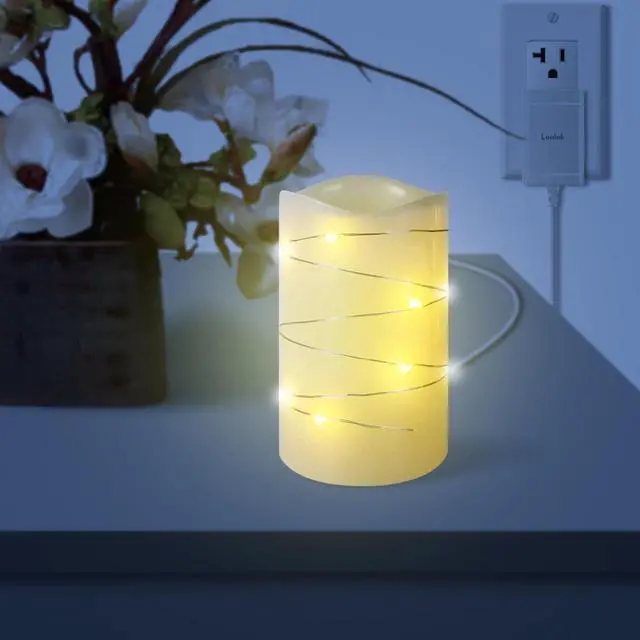 Alt view image 6 of 7 - AC Power Supply Adapter for AAA Battery Replace 3 AAA Battery White