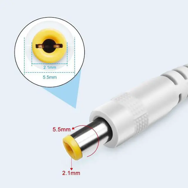 Alt view image 4 of 7 - 12V Power Supply 12 Volt 1A 12W DC Power Supply White LED Power Adapter AC 110V to 12V Wall Mounted Transformer Plug for LED Strip Lights with 5.5/2.1 DC Female Connector