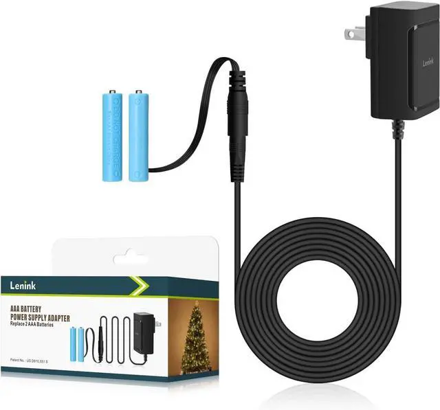 Main image of AC Power Supply Adapter for AAA Battery Replace 2 AAA Battery Black