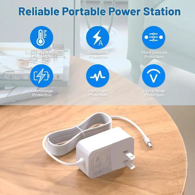 Alt view image 4 of 5 - 5V Baby Monitor Power Cord for Vtech VM350 VM351 VM352 VM4261 VM5261 VM5262 VM5253 Charger Cord Parent Unit VM5253 Video Camera Owls VM314 VM315 Accessory Camera Charger AC Power Adapter