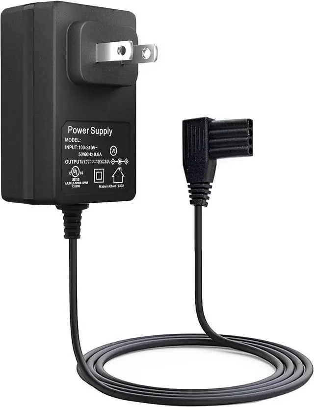 Alt view image 2 of 7 - AC Power Supply Adapter Charger Cord for Moog Zevex Enteralite Infinity Pumpfor Zevex Infinity Orange Pumps DC Power Cord